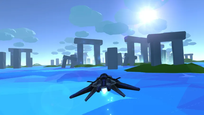 Скриншот 1 к игре Poly Runner VR