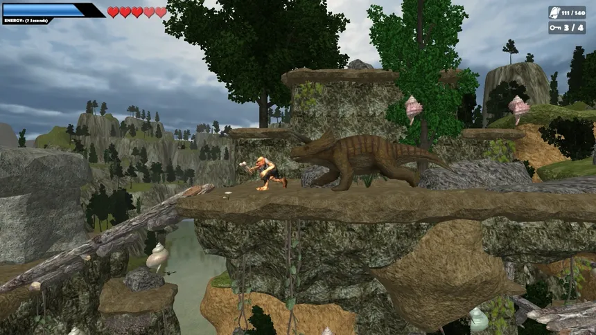 Скриншот 1 к игре Caveman World: Mountains of Unga Boonga
