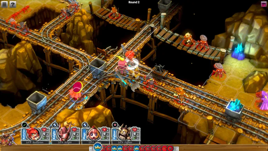 Скриншот 1 к игре Super Dungeon Tactics