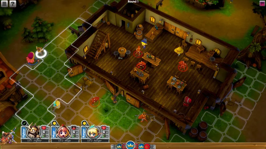 Скриншот 3 к игре Super Dungeon Tactics