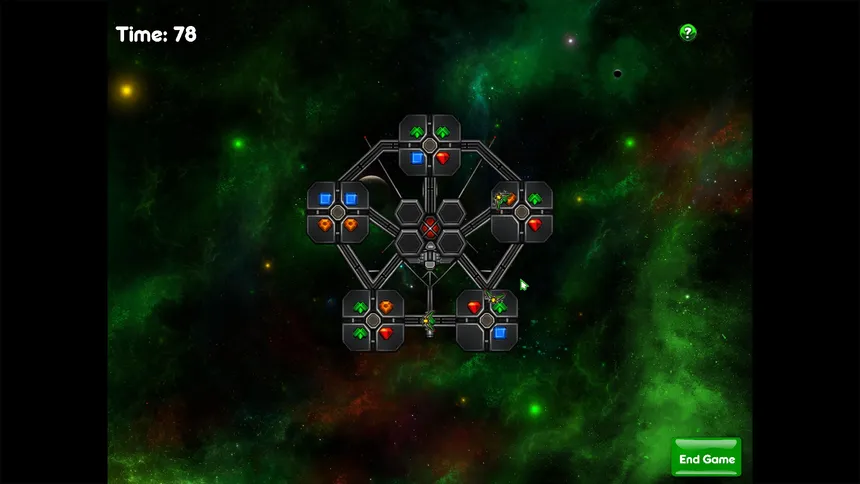 Скриншот 2 к игре Puzzle Galaxies