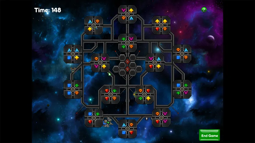 Скриншот 3 к игре Puzzle Galaxies