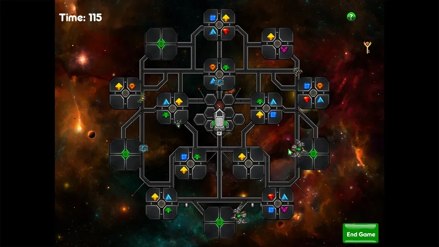 Скриншот 4 к игре Puzzle Galaxies