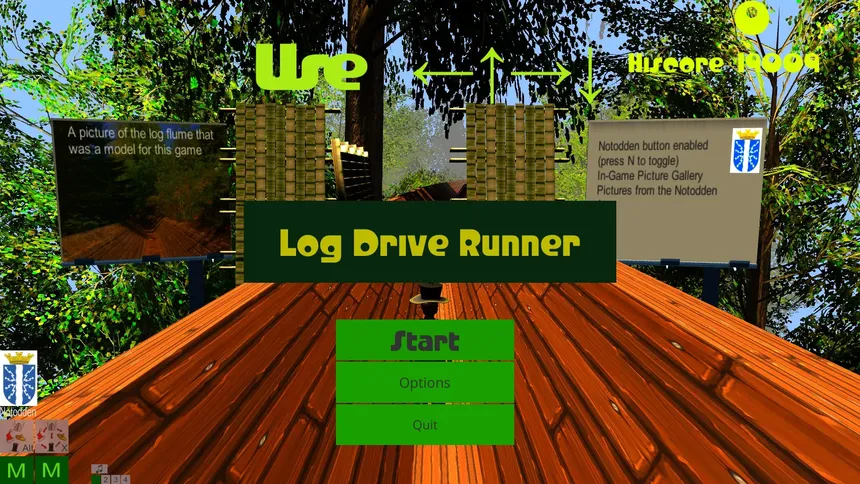Скриншот 1 к игре Log Drive Runner