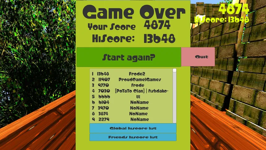 Скриншот 6 к игре Log Drive Runner