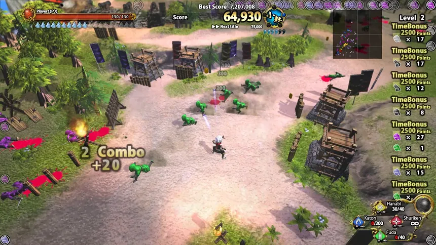Скриншот 1 к игре Diorama Battle of NINJA　虚拟3D世界 忍者之战