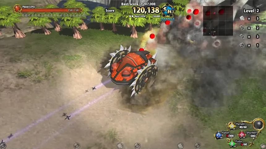 Скриншот 4 к игре Diorama Battle of NINJA　虚拟3D世界 忍者之战