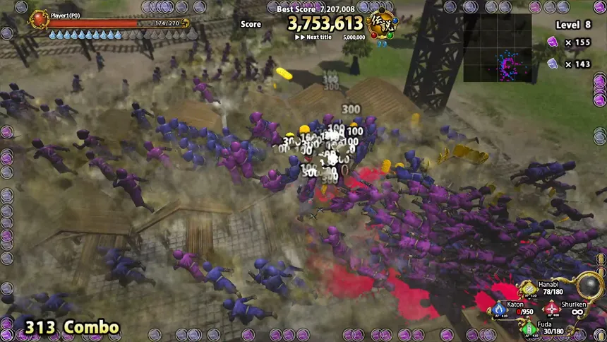 Скриншот 5 к игре Diorama Battle of NINJA　虚拟3D世界 忍者之战