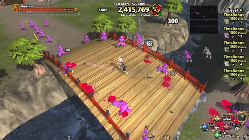Скриншот 7 к игре Diorama Battle of NINJA　虚拟3D世界 忍者之战