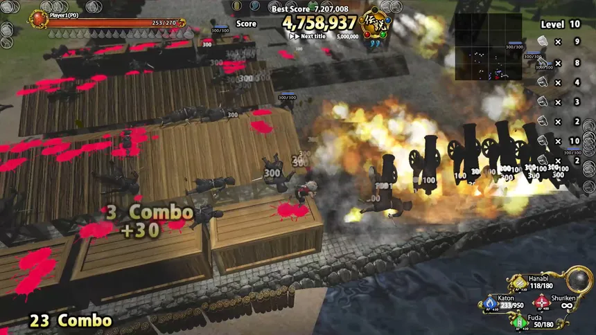 Скриншот 8 к игре Diorama Battle of NINJA　虚拟3D世界 忍者之战