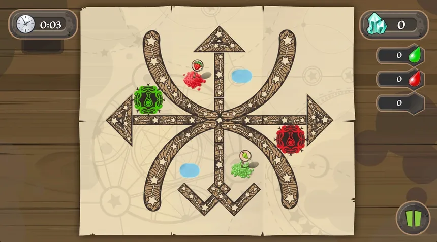 Скриншот 1 к игре Colours of Magic: Aqua Teeter