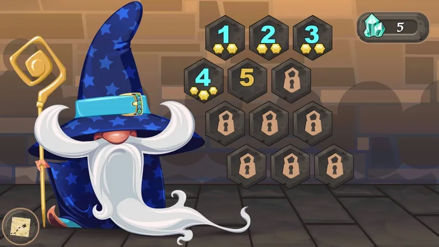 Скриншот 2 к игре Colours of Magic: Aqua Teeter