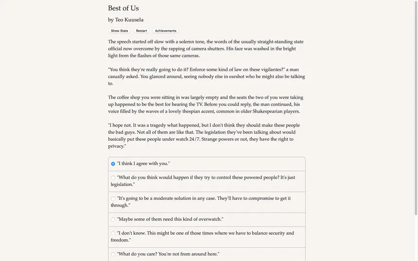 Скриншот 5 к игре Best of Us