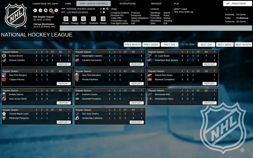 Скриншот 7 к игре Franchise Hockey Manager 3