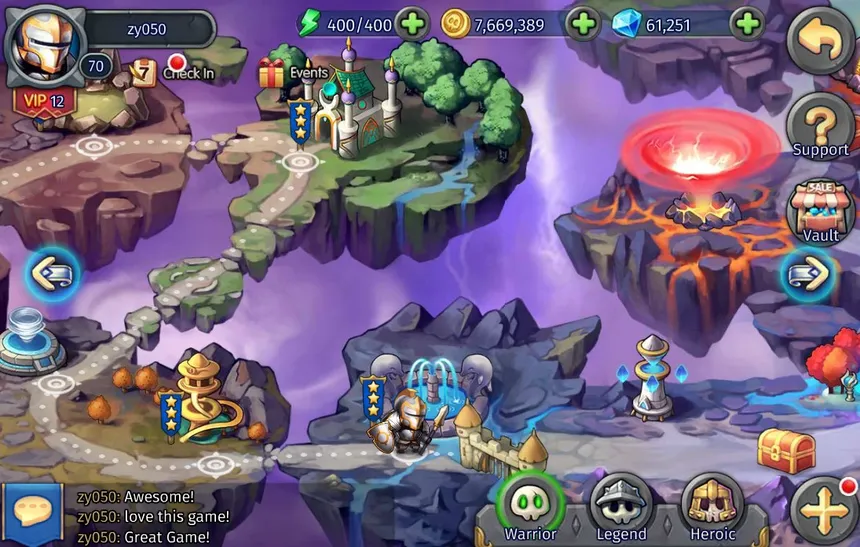 Скриншот 1 к игре Heroes Tactics