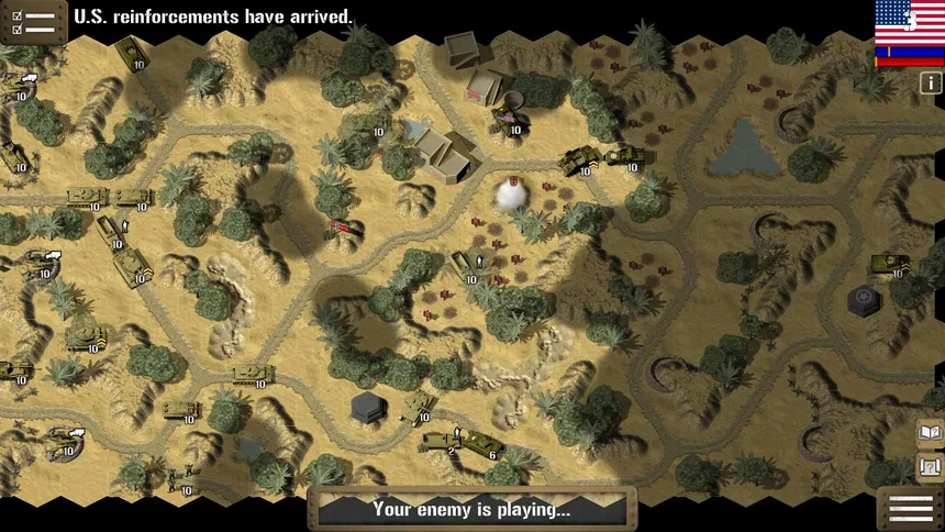 Скриншот 2 к игре Tank Battle: North Africa