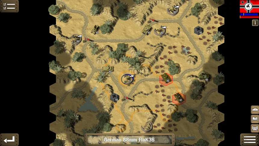 Скриншот 6 к игре Tank Battle: North Africa