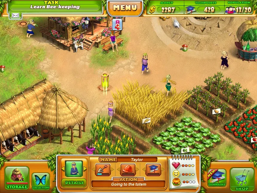Скриншот 4 к игре Farm Tribe