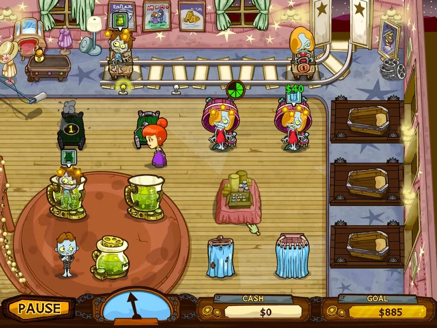 Скриншот 3 к игре Grave Mania: Undead Fever
