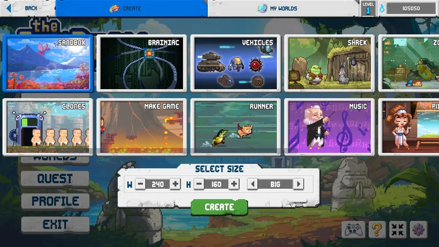 Скриншот 1 к игре The Sandbox Evolution