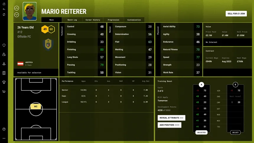 Скриншот 1 к игре 90 Minute Fever - Online Football (Soccer) Manager
