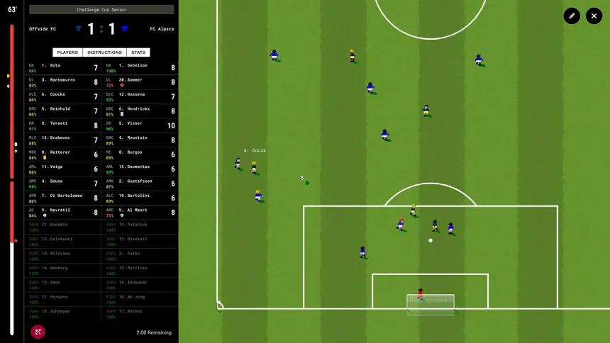 Скриншот 2 к игре 90 Minute Fever - Online Football (Soccer) Manager