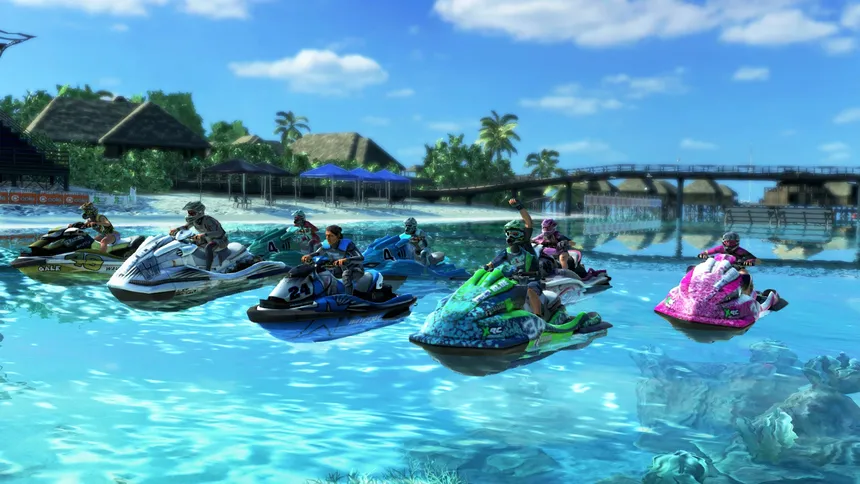 Скриншот 1 к игре Aqua Moto Racing Utopia