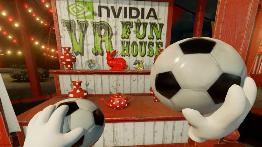 Скриншот 1 к игре NVIDIA VR Funhouse
