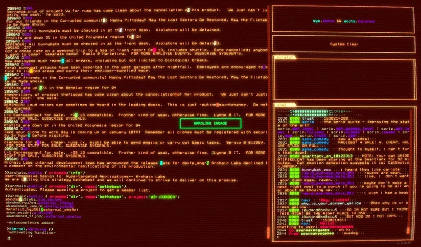Скриншот 3 к игре hackmud