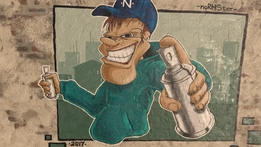 Скриншот 1 к игре Kingspray Graffiti