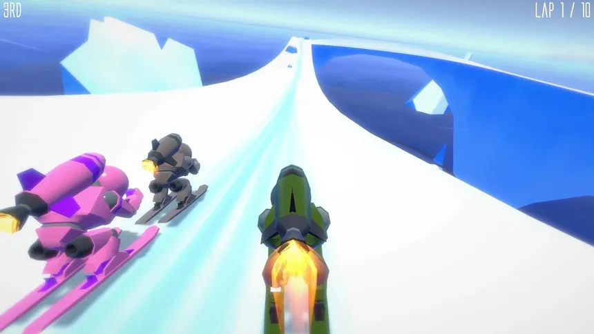 Скриншот 5 к игре Rocket Ski Racing