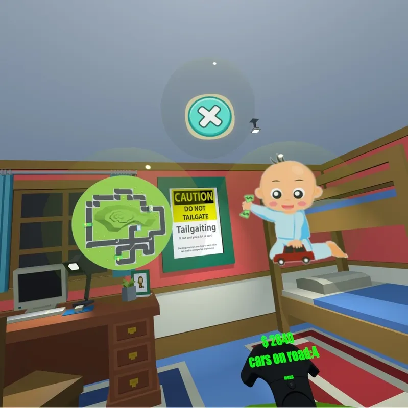 Скриншот 8 к игре Car Car Crash Hands On Edition