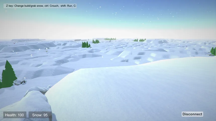 Скриншот 1 к игре SnowBall FPS