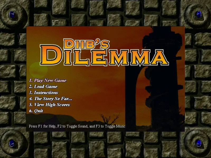 Скриншот 1 к игре Diib's Dilemma
