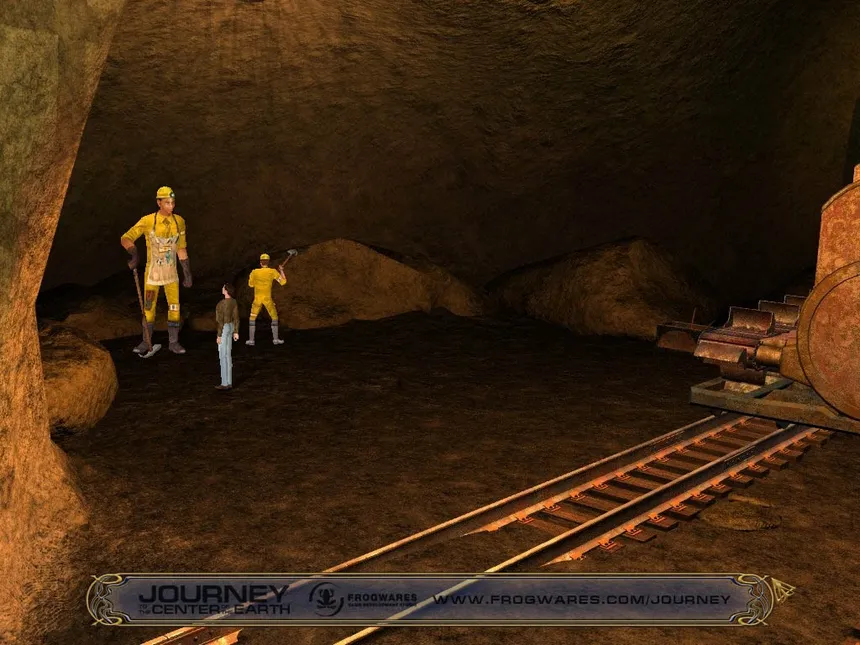 Скриншот 3 к игре Journey to the Center of the Earth