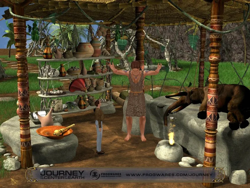 Скриншот 6 к игре Journey to the Center of the Earth