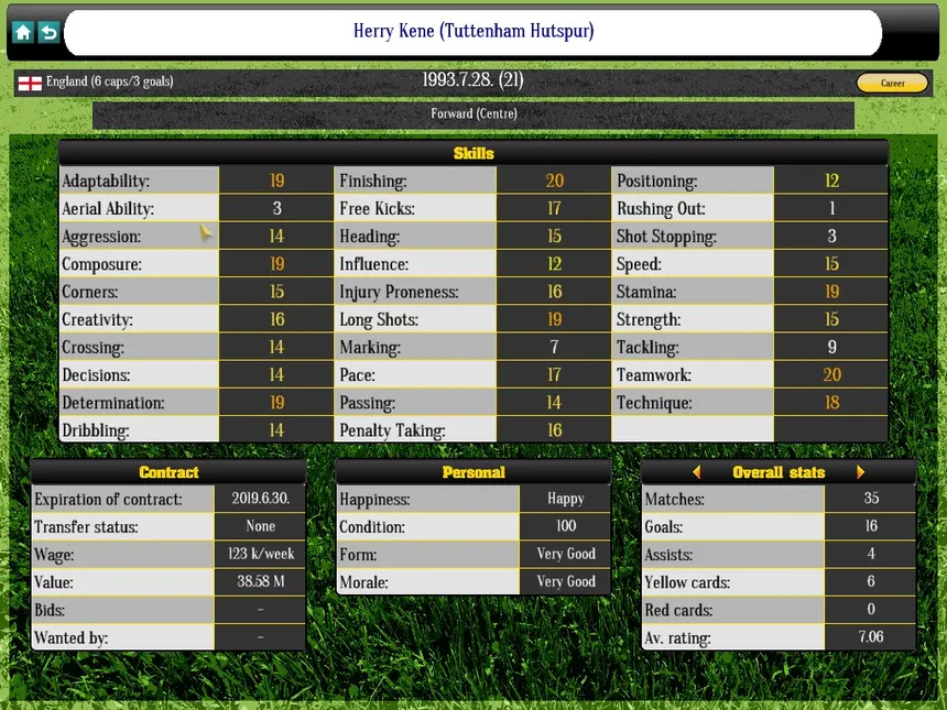 Скриншот 2 к игре Global Soccer Manager