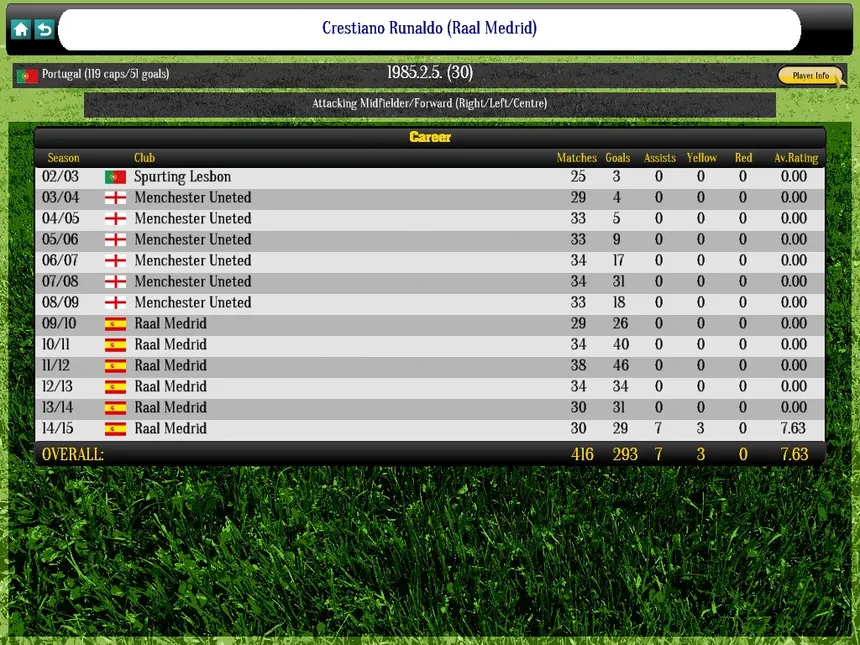 Скриншот 3 к игре Global Soccer Manager