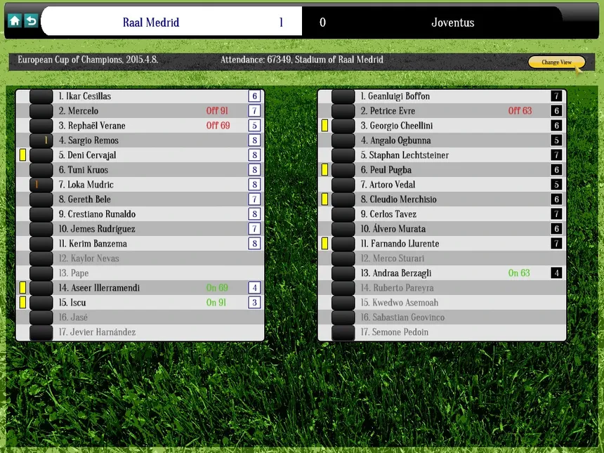 Скриншот 8 к игре Global Soccer Manager