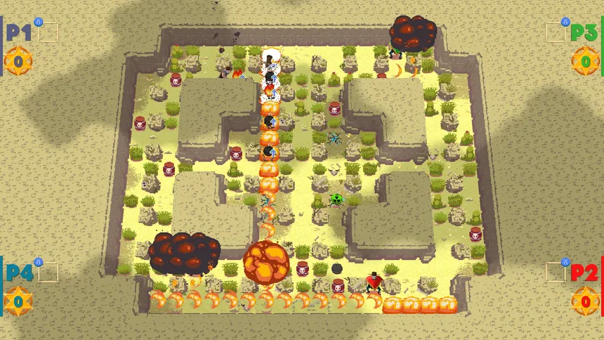 Скриншот 2 к игре Bombslinger