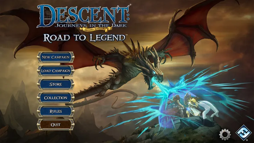 Скриншот 1 к игре Descent: Road to Legend