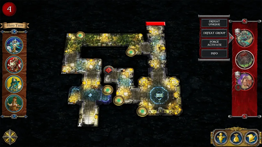 Скриншот 2 к игре Descent: Road to Legend