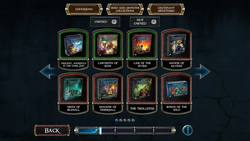 Скриншот 5 к игре Descent: Road to Legend
