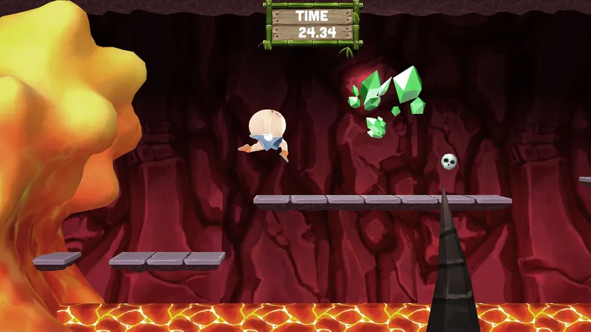 Скриншот 1 к игре Magma Tsunami