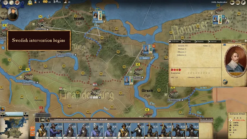 Скриншот 2 к игре Thirty Years' War