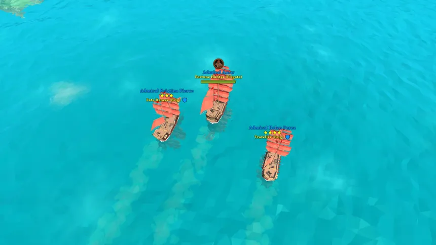 Скриншот 2 к игре Pirates of the Polygon Sea