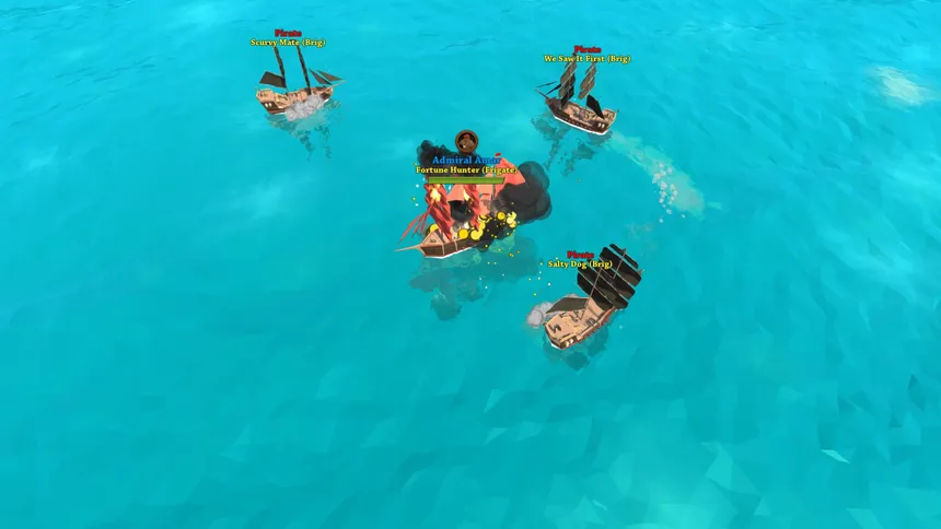 Скриншот 5 к игре Pirates of the Polygon Sea