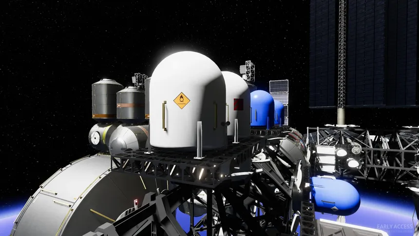 Скриншот 2 к игре Stable Orbit - Build your own space station