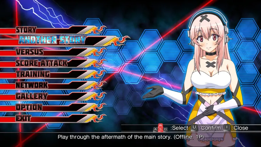 Скриншот 5 к игре Nitroplus Blasterz: Heroines Infinite Duel