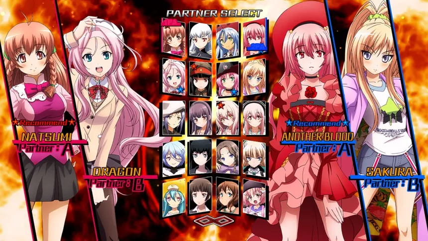 Скриншот 6 к игре Nitroplus Blasterz: Heroines Infinite Duel